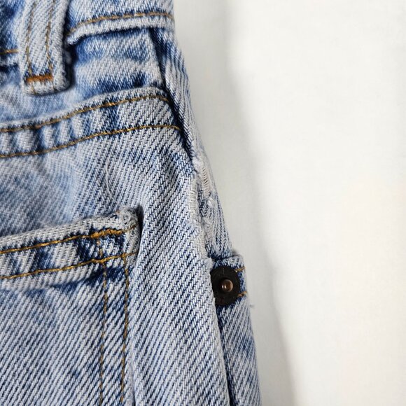 Vintage 90s Levis 550 Tapered Relaxed Fit Slim Womens Size 10 Blue Denim Jeans - Picture 4 of 13